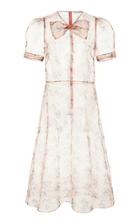Jill Stuart Berrin Sheer Floral Dress