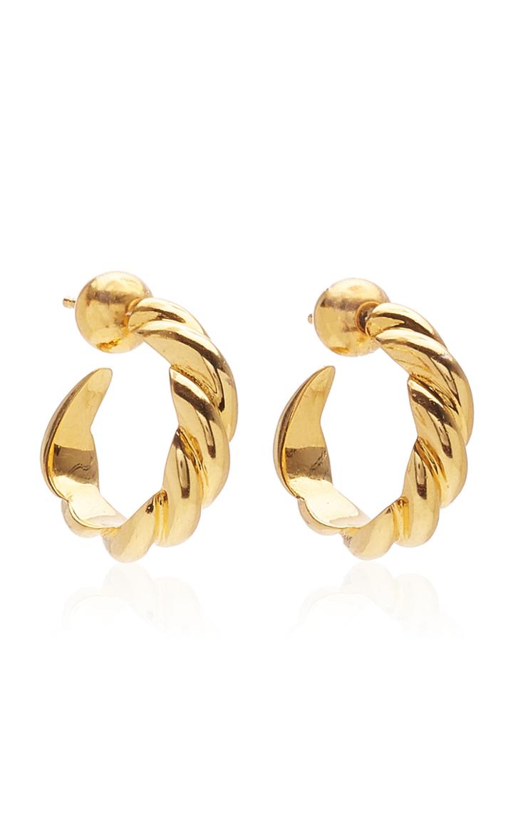 Moda Operandi Sophie Buhai Small Rope Hoop Earrings