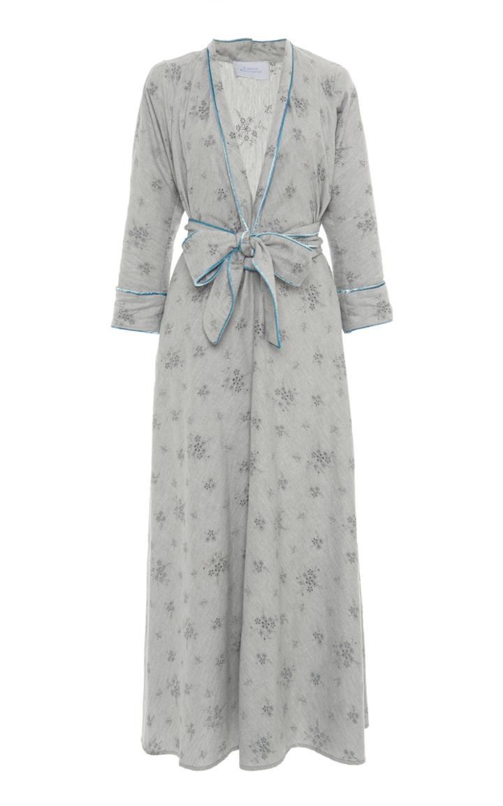 Moda Operandi Luisa Beccaria Printed Wrap-front Dress