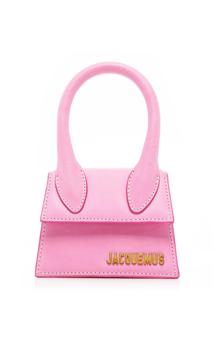 Moda Operandi Jacquemus Le Chiquito Leather Top Handle Bag