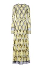 Burberry Yellow Flower Dress