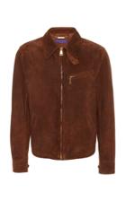 Ralph Lauren Richland Newbo Suede Jacket