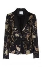 Huishan Zhang Maren Jacquard Blazer