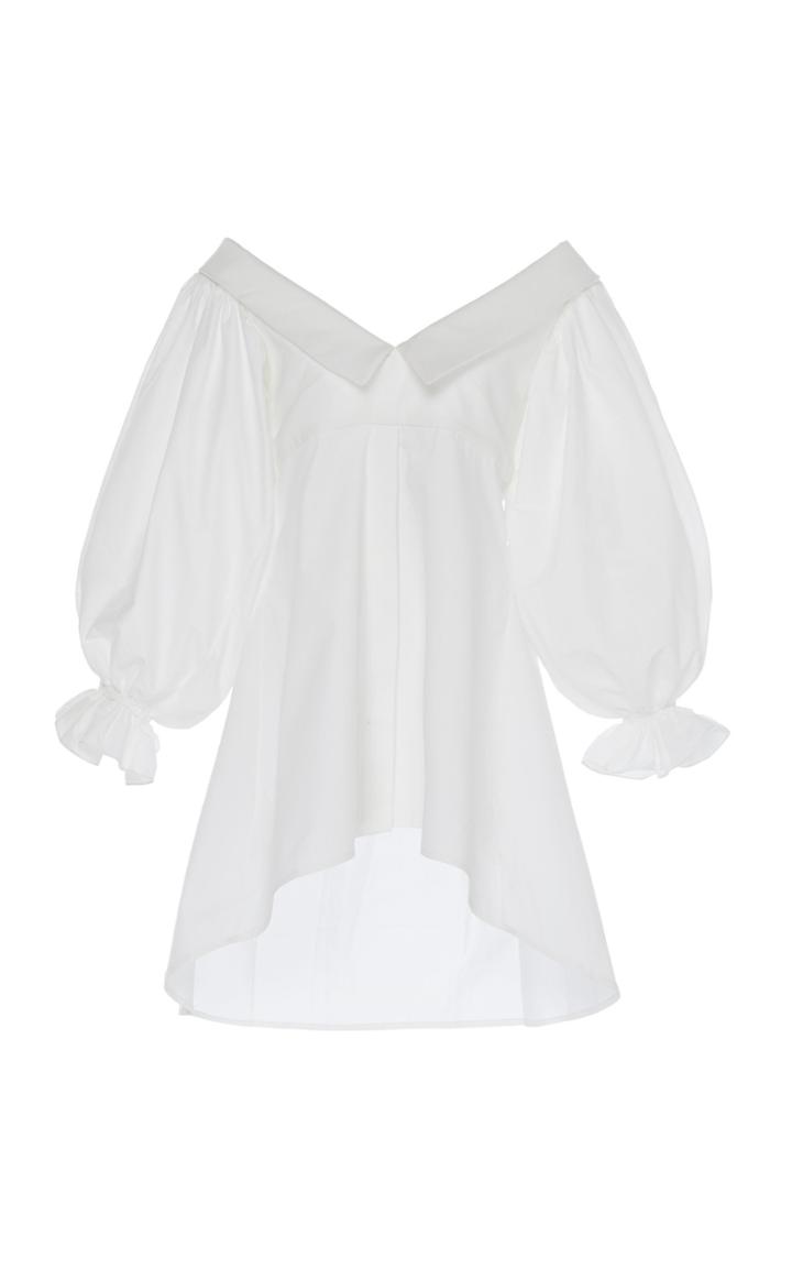 Leal Daccarett Carla Off-the-shoulder Collar Shirt