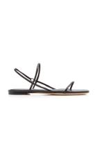 Studio Amelia Leather Slingback Flats
