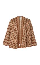 Escvdo Cara Cotton Jacquard Print Shawl
