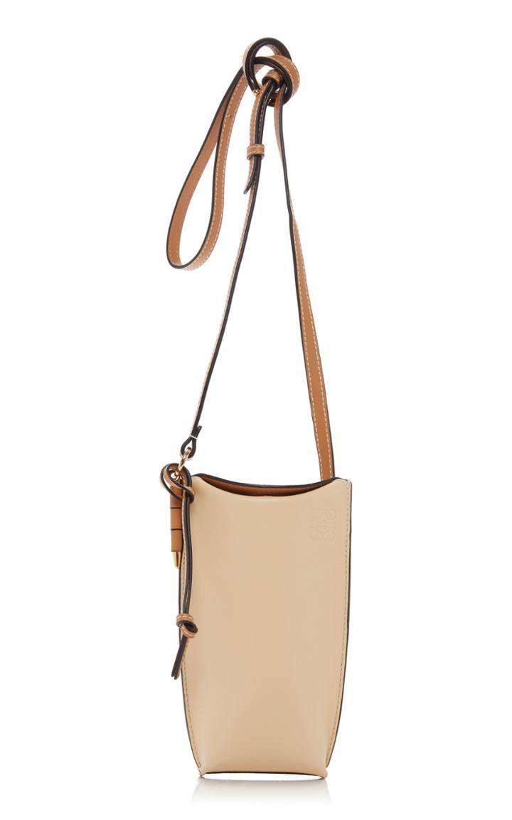 Moda Operandi Loewe Gate Leather Pocket Crossbody Bag