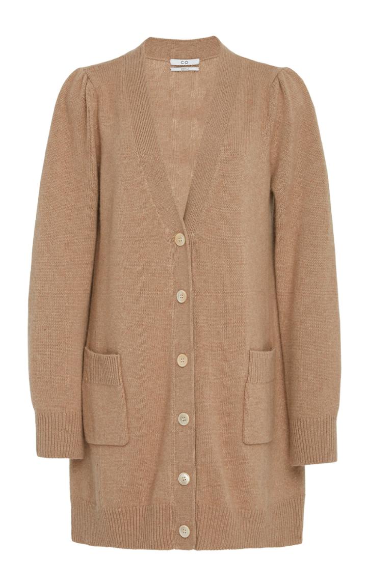 Co Wool Blend Button-up Cardigan