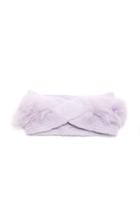 Charlotte Simone Snow Angel Fur And Cashmere Headband
