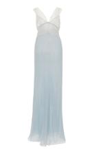 Moda Operandi Luisa Beccaria Lace Embellished Chiffon Culotte Dress Size: 36