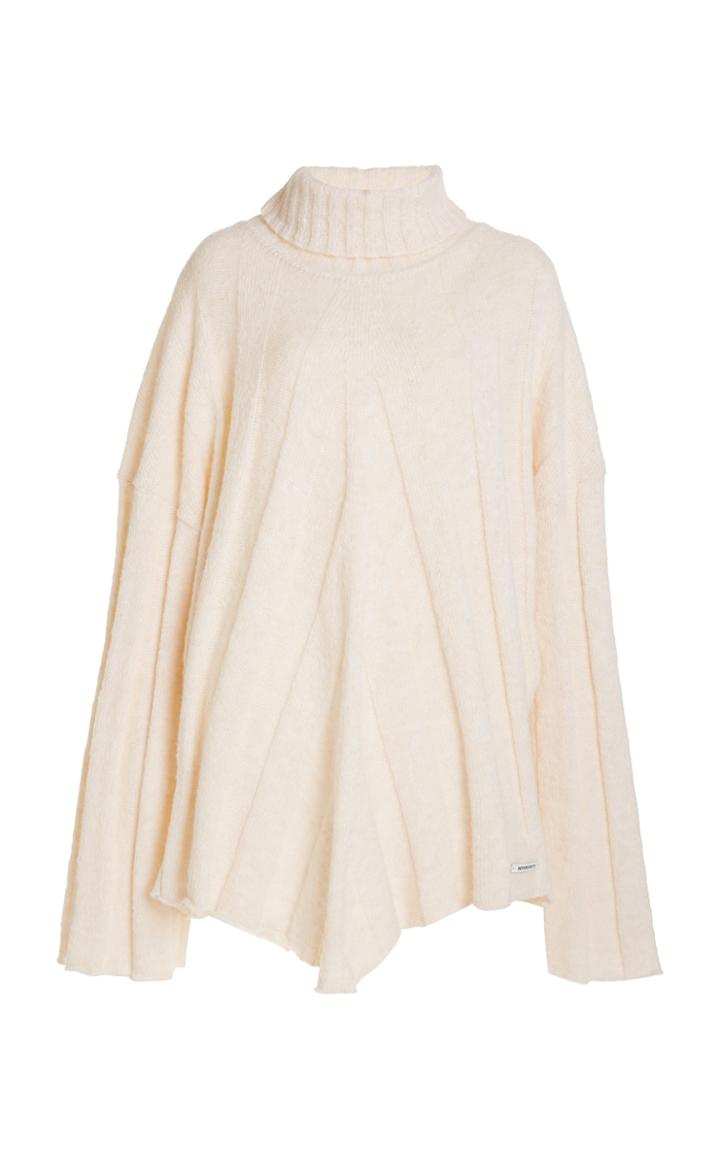 Boyarovskaya Oversized Ribbed-knit Turtleneck Sweater