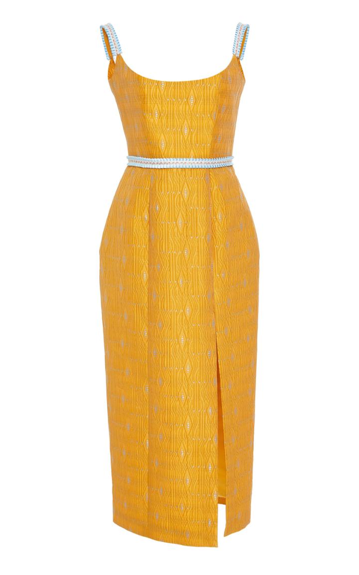 Markarian Ferrars Silk-blend Corset Dress