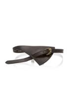 Maison Boinet Asymmetric Leather Belt