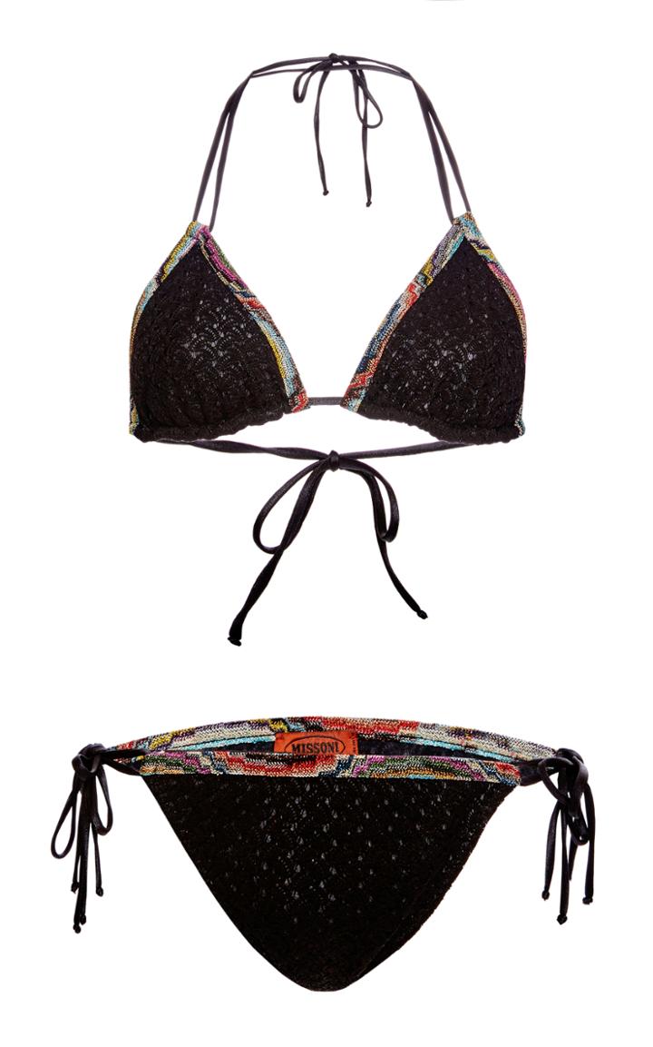 Missoni Mare Dual String Triangle Bikini Set