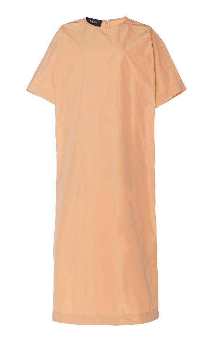 Rochas Osprey Taffeta Shirt Dress