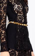Moda Operandi Valentino Valentino Garavani Skinny Stud-embellished Belt
