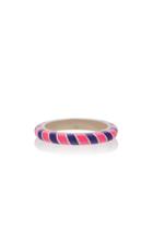 Alice Cicolini Memphis 14k White Gold Enamel Ring