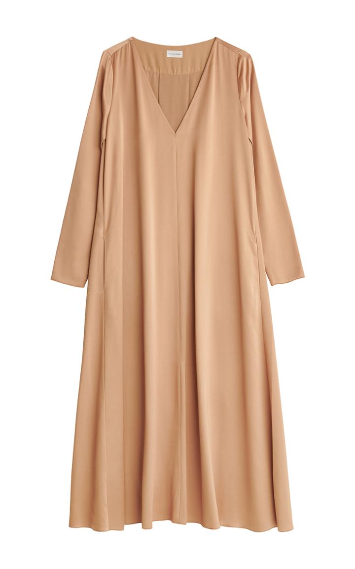 Moda Operandi By Malene Birger Embelia Sateen Midi Dress