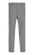 Givenchy Crosshatch Straight-leg Wool-blend Trousers