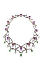 Moda Operandi Mcteigue & Mcclelland Tri-color Gemstone Necklace