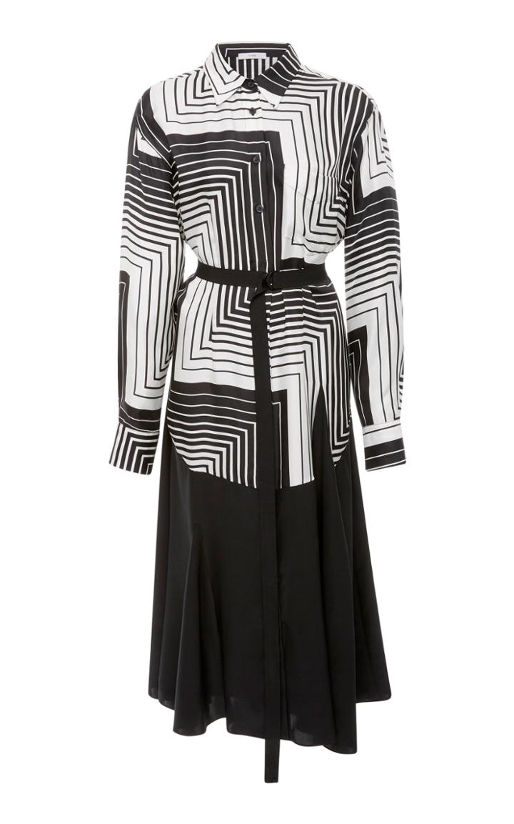 Tome Drop Waist Shirt Dress