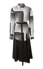 Tome Drop Waist Shirt Dress