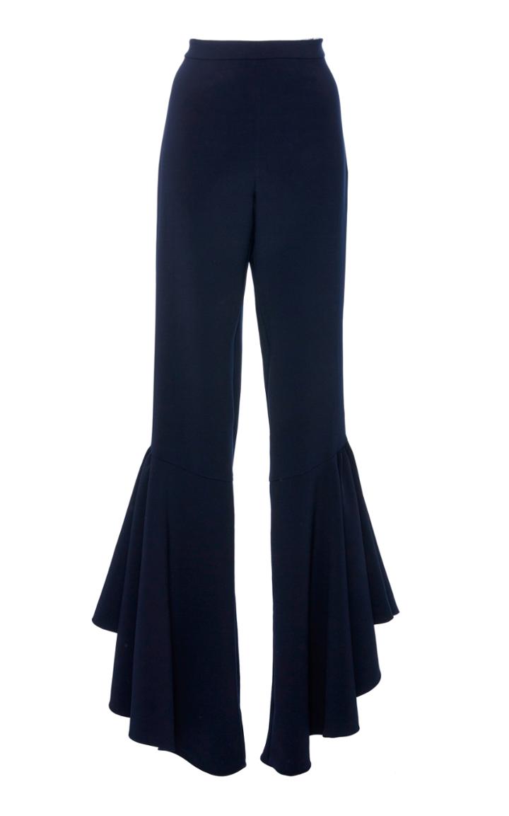 Christian Siriano Ruffled Bell Trouser