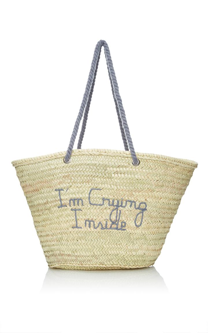 Poolside I'm Crying Inside Tote
