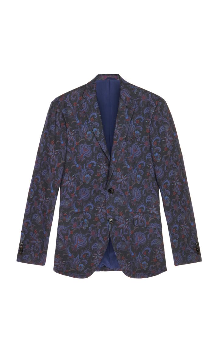 Etro Paisley Printed Sport Coat