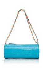 Les Petits Joueurs Emma Mini Pearl Chain Leather Bag