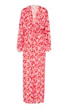 Borgo De Nor Elsa Draped Open Sleeves Dress