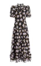 Moda Operandi Erdem Elinor Floral-print Silk Dress