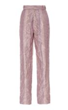 Moda Operandi Y/project Striped Organza High-rise Straight-leg Pants Size: 34