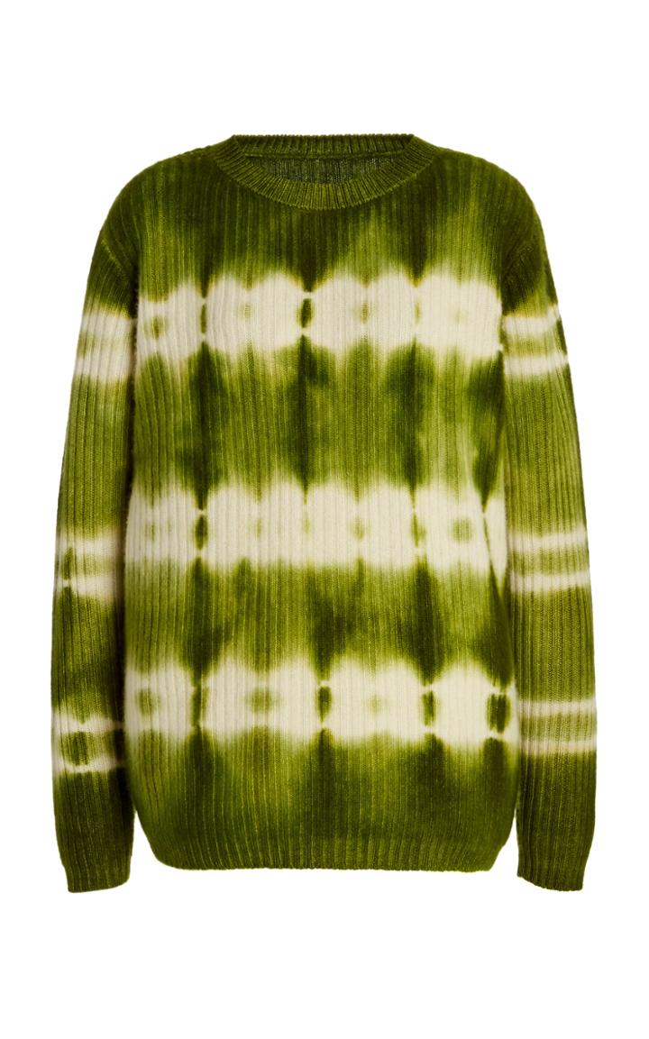Moda Operandi The Elder Statesman Wire Rib Ribbed-knit Sweater