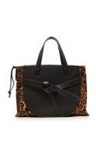 Loewe Leopard Gate Top Handle Bag