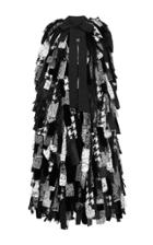Dolce & Gabbana Mixed Media Cape
