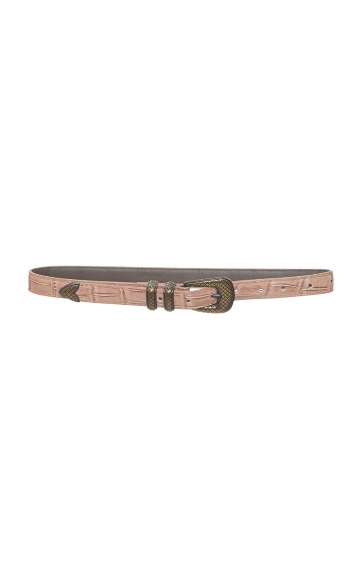 Bottega Veneta The Crocodile Belt