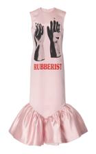 Christopher Kane Rubberist Cupcake Satin Dress