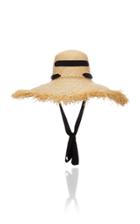 Lola Hats Alpargatas Fringed Raffia Hat
