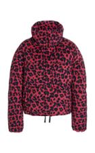 Moda Operandi Apparis Chris Leopard-print Faux Wool Puffer Coat