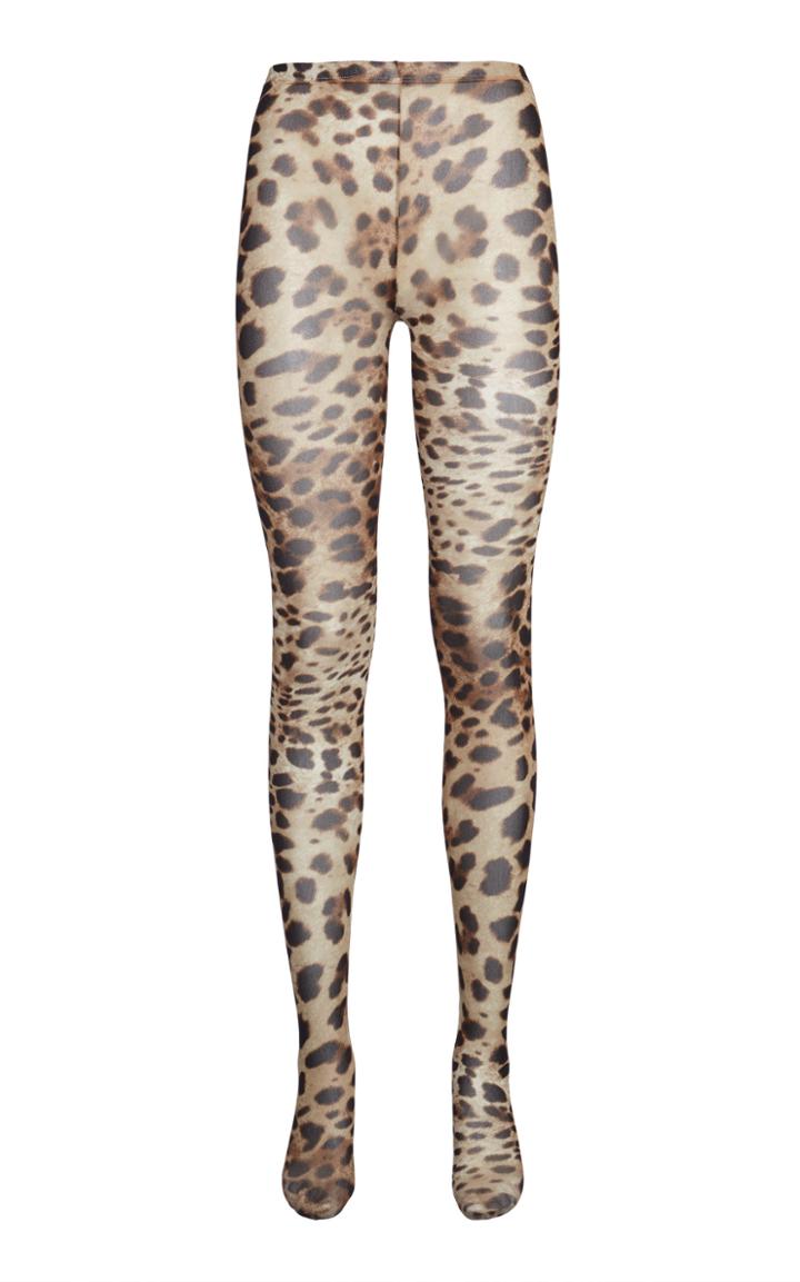 Moda Operandi Dolce & Gabbana Animal-print Tights Size: S