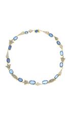 Sylva & Cie One-of-a-kind Kyanite And Diamond Necklace