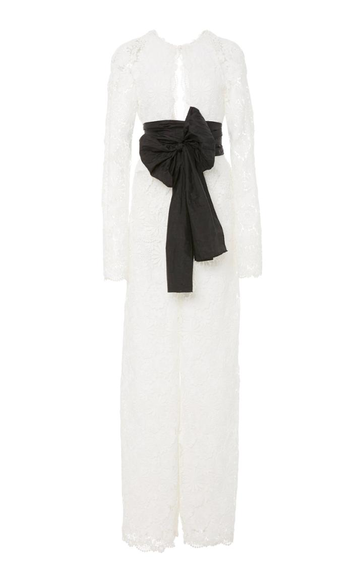 Rosie Assoulin Long Sleeve Jumpsuit
