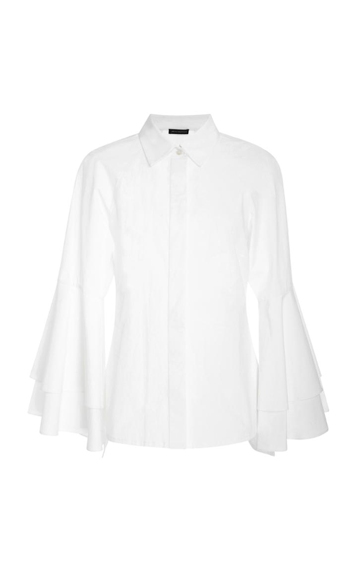 Josie Natori Flared Sleeve Top