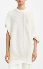 Moda Operandi Marina Moscone Mixed-knit Cashmere-silk And Jersey Top