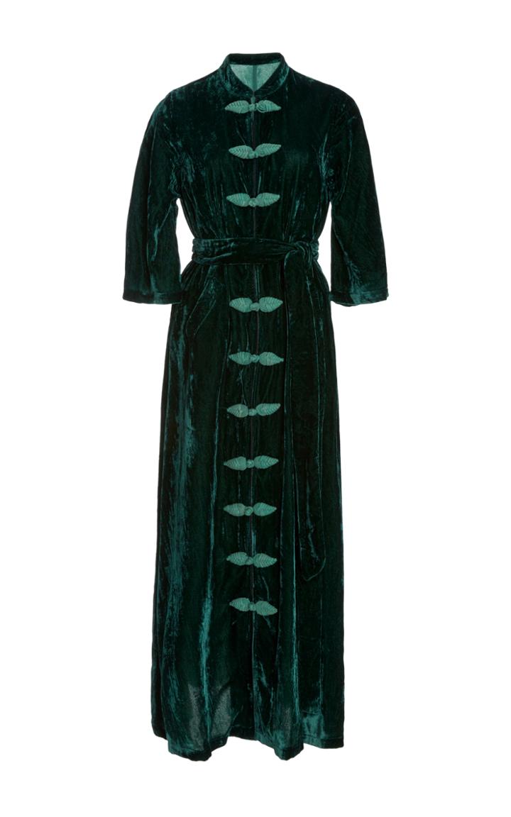 Rhode Resort Velvet Elin Dress