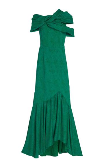Hellessy Dovima Mermaid Cloque Gown