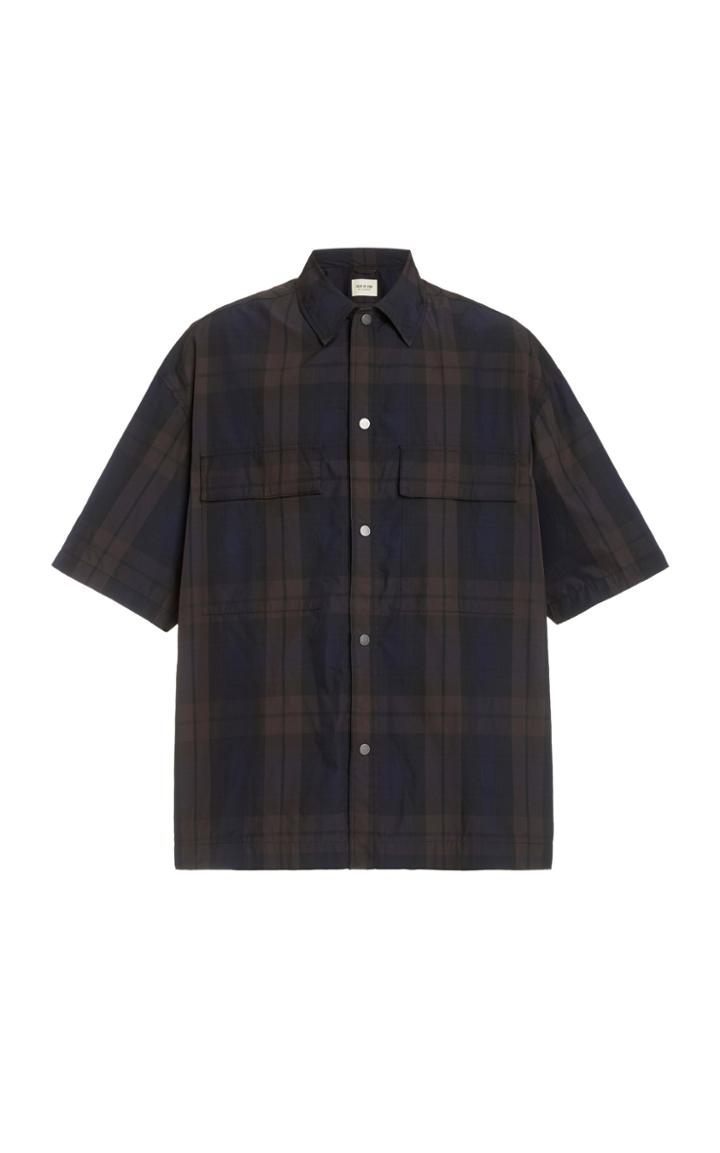Fear Of God Oversized Checked Shell Shirt