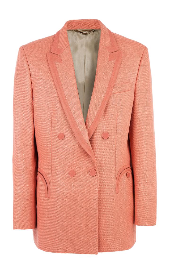 Moda Operandi Blaz Milano Maripa Single-breasted Twill Blazer Size: 0