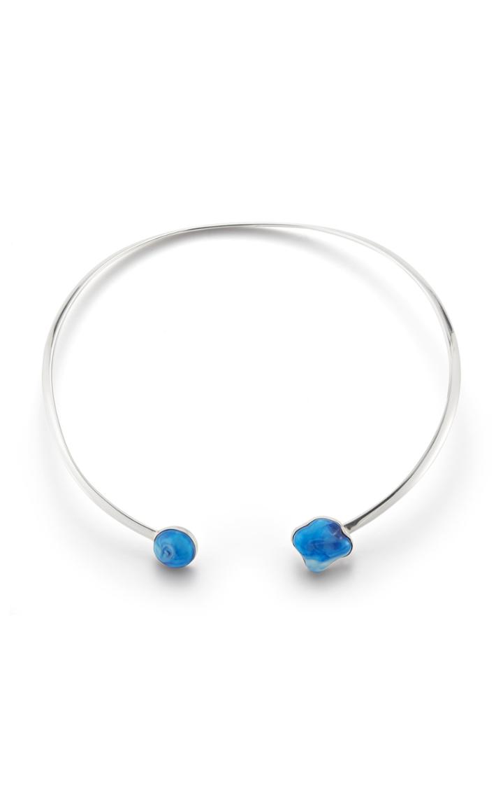 Marina Moscone Silver-plated Neck Cuff
